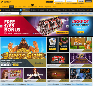 Betfair Casino Bonus